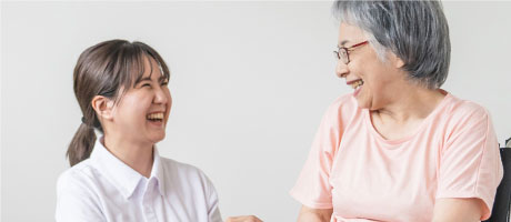 スタッフと利用者