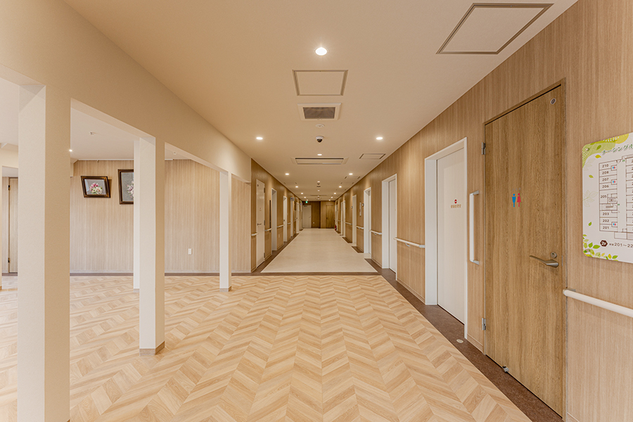 ヘルスメディコ廊下